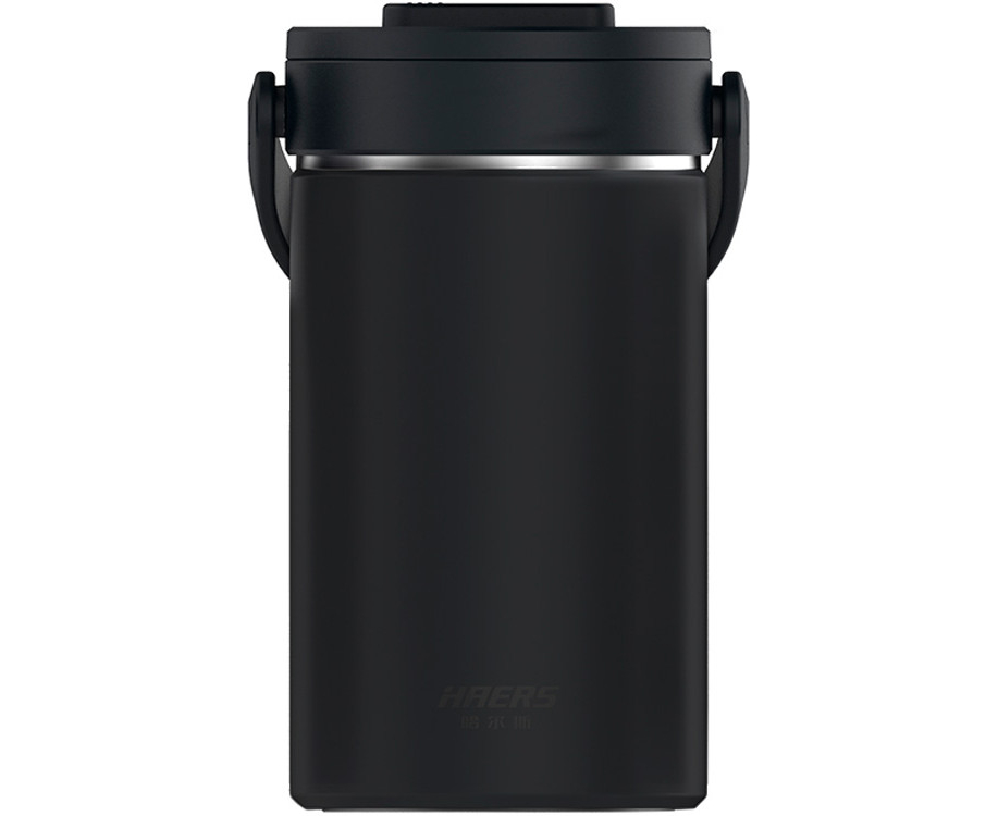 Харчовий термоконтейнер Haers HR-2300-17. Black 2.3л Фото 1